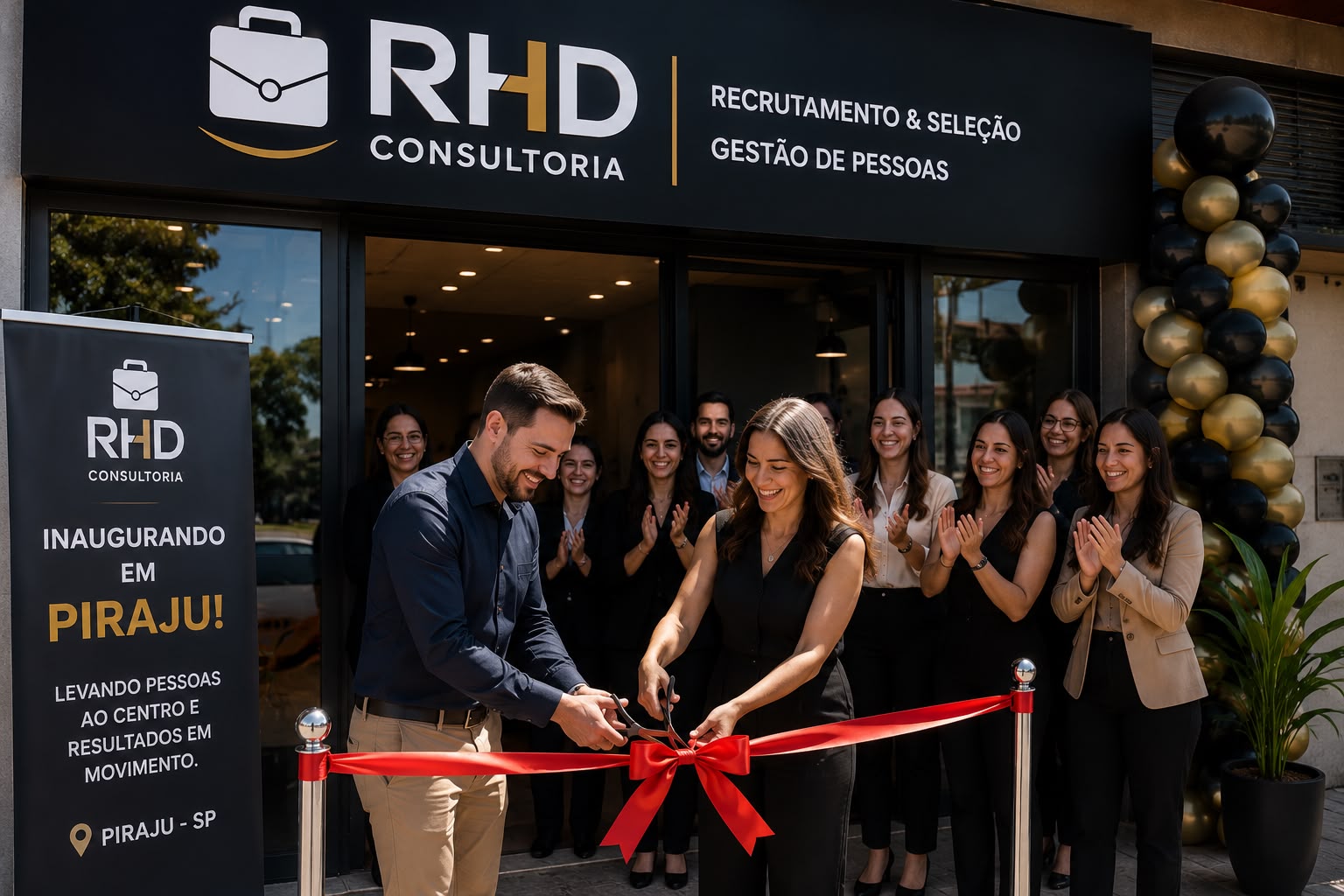 Inauguração da filial da Consultoria RHD em Piraju/SP